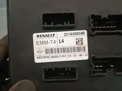 Second-hand car spare part electronic module for smart forfour fastback (453) electric drive (453.091) oem iam references 231a09804r  