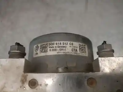 Peça sobressalente para automóvel em segunda mão abs por seat leon (5f1) 1.6 tdi referências oem iam 5q0614517cs 10022012414 ate 5q0614517cs