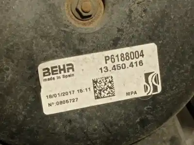 Автозапчастина б/у електро вентилятор для opel corsa e (x15) 1.4 lpg (08, 68) посилання на oem iam 13450416 p6188004 1341121