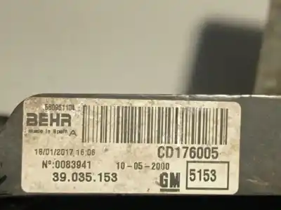 Автозапчастина б/у електро вентилятор для opel corsa e (x15) 1.4 lpg (08, 68) посилання на oem iam 13450416 p6188004 1341121