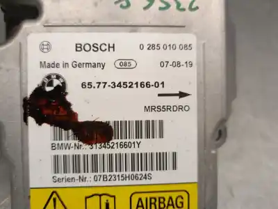 Second-hand car spare part airbag control unit for bmw x3 (e83) 2.0 sd oem iam references 65773452166 0285010085 bosch 