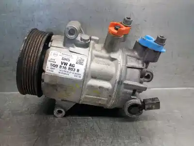 Second-hand car spare part air conditioning compressor for seat leon (5f1) 1.6 tdi oem iam references 5q0816803b  5q0816803d