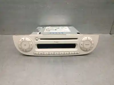 Peça sobressalente para automóvel em segunda mão sistema de áudio / rádio cd por fiat 500 (312_) 1.2 (312axa1a) referências oem iam 7355341820