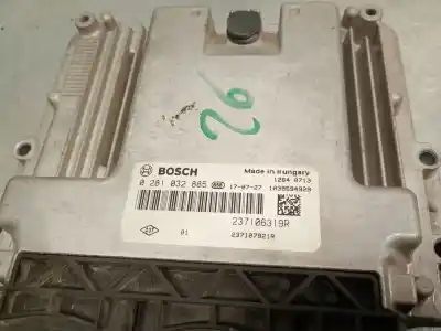 Second-hand car spare part ecu engine control for renault kangoo express (fw0/1_) 1.5 dci 75 (fw07, fw10, fw04) oem iam references 237106319r  