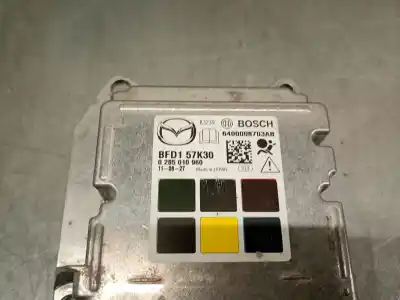 Peça sobressalente para automóvel em segunda mão centralina de airbag por mazda 3 (bl) 1.6 mzr cd (bl14) referências oem iam bfd157k30 0285010960 bosch 