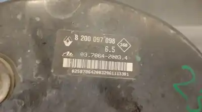 Автозапчастина б/у гальмівний серво для renault scenic (ja..) 1.9 dti diesel 80 cv / 59 kw посилання на oem iam 8200097098  7701206791
