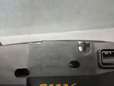 Second-hand car spare part multifunction display for mazda 3 (bl) 1.6 mzr cd (bl14) oem iam references 4579001490  bbm3611j0