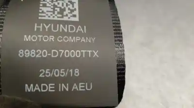 Автозапчасти б/у задний правый ремень безопасности за hyundai tucson (tl, tle) 1.7 crdi ссылки oem iam 89820d7000ttx  89820d7000ttx