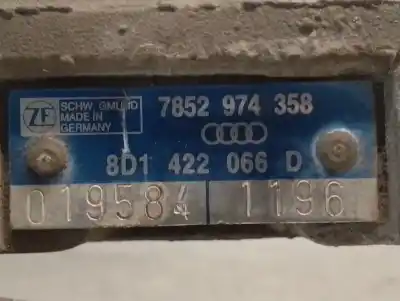 Автозапчасти б/у рулевая рейка за audi a4 berlina (b5) 1.8 t ссылки oem iam 8d1422066d  8d1422053bx