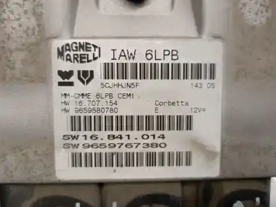 Автозапчастина б/у ебу контролер двигуна для peugeot 407 sw (6e_, 6d_) 2.2 16v посилання на oem iam 9659767380   Автозапчастина б/у ебу контролер двигуна для peugeot 407 sw (6e_, 6d_) 2.2 16v посилання на oem iam 9659767380