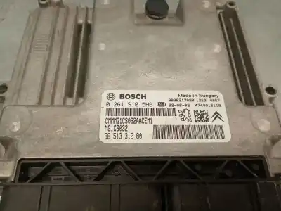 Автозапчастина б/у ебу контролер двигуна для peugeot 208 ii (ub_, up_, uw_, uj_) 1.2 puretech 100 посилання на oem iam 9851331280 0261s105h6 bosch 