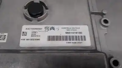 Автозапчастина б/у ебу контролер двигуна для peugeot 2008 ii (ud_, us_, uy_, uk_) 1.2 puretech 100 посилання на oem iam 9851418180 a3c7055900001 