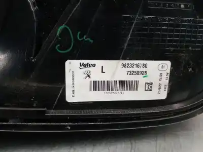 Tweedehands auto-onderdeel linker achterlamp voor peugeot 208 ii (ub_, up_, uw_, uj_) 1.2 puretech 100 oem iam-referenties 9823216780 73250928 valeo 9823216780