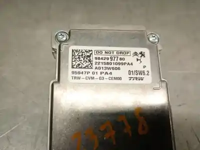 Автозапчастина б/у електронний модуль для peugeot 208 ii (ub_, up_, uw_, uj_) 1.2 puretech 100 посилання на oem iam 9842997780  1681924780