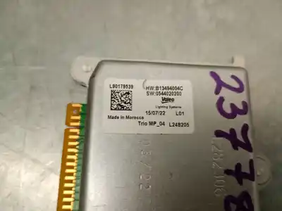 Second-hand car spare part xenon headlights control unit  for peugeot 208 ii (ub_, up_, uw_, uj_) 1.2 puretech 100 oem iam references l90179539 0544020200 valeo 
