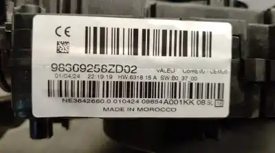Автозапчасти б/у управление светом за peugeot 2008 ii (ud_, us_, uy_, uk_) 1.2 puretech 100 ссылки oem iam 98369258zd  98369258zd