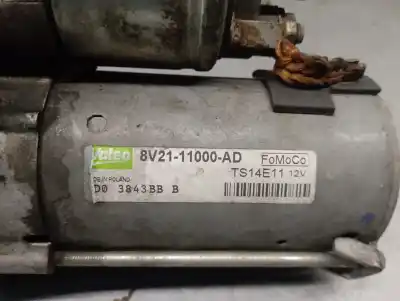 Pezzo di ricambio per auto di seconda mano motorino di avviamento per ford fiesta vi (cb1, ccn) 1.4 tdci riferimenti oem iam 8v2111000ad  1734633