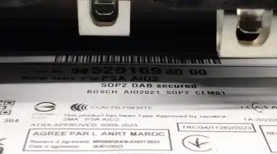 Автозапчасти б/у многофункциональный дисплей за peugeot 2008 ii (ud_, us_, uy_, uk_) 1.2 puretech 100 ссылки oem iam 9852916980  