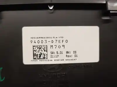 Автозапчастина б/у панель інструментів для hyundai tucson (tl, tle) 1.7 crdi посилання на oem iam 94003d7ef0  94003d7ef0