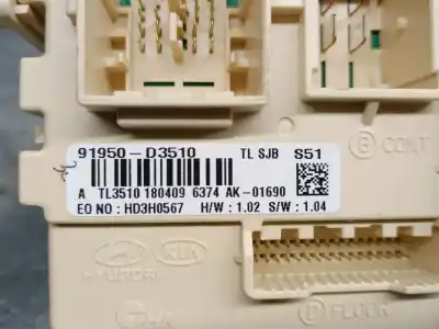 Автозапчастина б/у реле/запоперівник для hyundai tucson (tl, tle) 1.7 crdi посилання на oem iam 91950d3510  