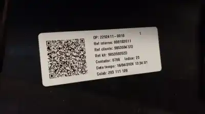 Автозапчастина б/у оббірка передніх дверей ліва для peugeot 2008 ii (ud_, us_, uy_, uk_) 1.2 puretech 100 посилання на oem iam 98535947zd  98535947zd