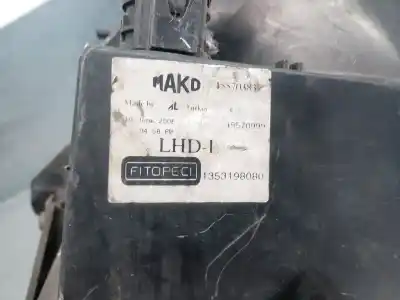 Second-hand car spare part left headlight for citroen nemo 1.3 hdi fap oem iam references 1353198080  6205az