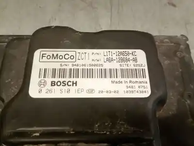 Second-hand car spare part ecu engine control for ford puma 1.0 ecoboost cat oem iam references l1t12a650kc 0261s101ep bosch l1t12a650kc