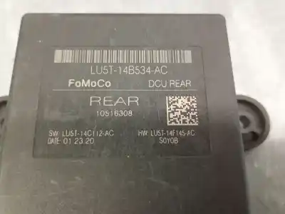 Second-hand car spare part electronic module for ford puma 1.0 ecoboost cat oem iam references lu5t14b534ac  lu5t14b534ac