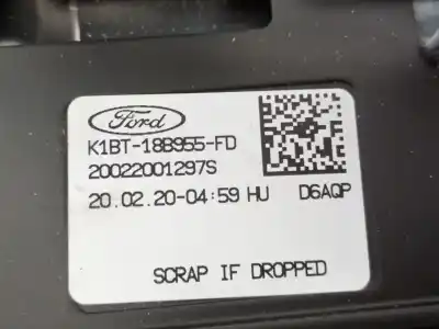 Second-hand car spare part multifunction display for ford puma 1.0 ecoboost cat oem iam references k1bt18b955fd  2659234