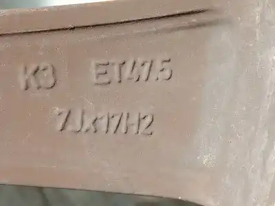 Second-hand car spare part rim for ford puma 1.0 ecoboost cat oem iam references l1tc1007ka  r177jx17h2et47.5