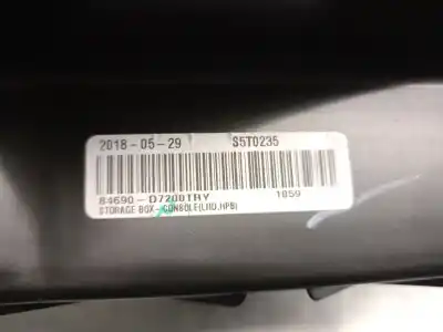 Автозапчастина б/у центральний подлокник для hyundai tucson (tl, tle) 1.7 crdi посилання на oem iam 84690d7200try  84660d7200trb