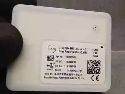 Second-hand car spare part electronic module for mg rover mg hs 1.5 t (sas23) oem iam references 1158745501  7455ap9247462