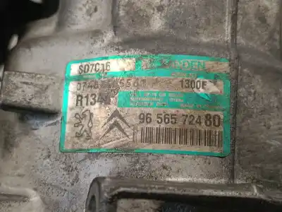 Автозапчастина б/у компресор кондиционера для peugeot 407 sw (6e_, 6d_) 2.2 16v посилання на oem iam 9656572480 1300f sanden 6453wy Автозапчастина б/у компресор кондиционера для peugeot 407 sw (6e_, 6d_) 2.2 16v посилання на oem iam 9656572480 1300f sanden 6453wy