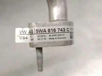 Pezzo di ricambio per auto di seconda mano tubi aria condizionata per seat leon sp kl / sfdxdex0 1.5 leon sp riferimenti oem iam 5wa816743c  5wa816743c
