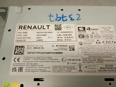 Автозапчасти б/у аудиосистема / радио cd за renault captur ii (hf_) tce 90 (hfm6) ссылки oem iam 259155668r  259155668r