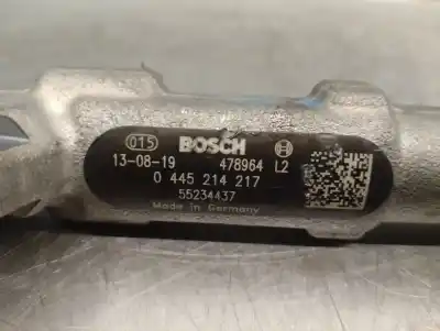 Peça sobressalente para automóvel em segunda mão régua / rampa de injetores por citroen nemo 1.3 hdi fap referências oem iam 55234437 0445214217 bosch 1570s3