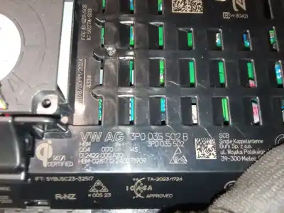 Peça sobressalente para automóvel em segunda mão módulo eletrônico por seat leon sp kl / sfdxdex0 1.5 leon sp referências oem iam 3p0035502b  3p0035502b