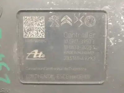 Автозапчастина б/у абс для peugeot 208 ii (ub_, up_, uw_, uj_) 1.2 puretech 100 посилання на oem iam 9846124480 1002202523 ate 1685570580