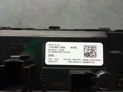 Pezzo di ricambio per auto di seconda mano controllo climatico per seat leon sp kl / sfdxdex0 1.5 leon sp riferimenti oem iam 11a907049  pr60440307