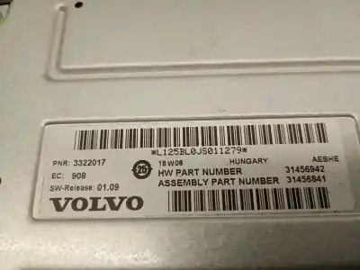 Автозапчастина б/у антенний підсилювач для volvo xc40 (536) d4 awd посилання на oem iam 31456942  36003061