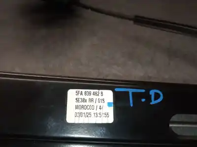 Автозапчастина б/у регулятор скла заднього правого для seat leon sp kl / sfdxdex0 1.5 leon sp посилання на oem iam 5fa839462b  5fa839462b