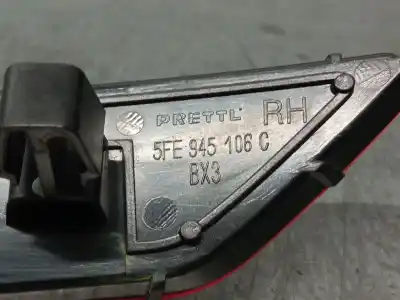 Second-hand car spare part right tailgate light for seat leon sp kl / sfdxdex0 1.5 leon sp oem iam references 5fe945106c  5fe945106c