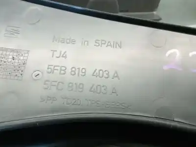 Автозапчастина б/у торпеда для seat leon sp kl / sfdxdex0 1.5 leon sp посилання на oem iam 5fc819403a  5fc819403a