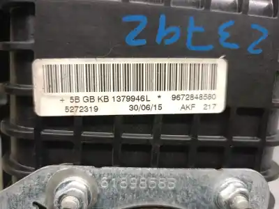 Автозапчастина б/у передня права подушка безопасности для peugeot 2008 i (cu_) 1.6 bluehdi 100 посилання на oem iam 9672848580  9672848580
