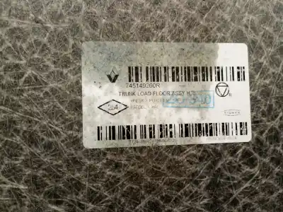 Автозапчастина б/у задній лоток для renault captur ii (hf_) tce 90 (hfm6) посилання на oem iam 745149260r  745149260r
