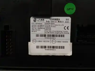 Peça sobressalente para automóvel em segunda mão módulo eletrônico por mg rover mg zs suv 1.0 t-gdi referências oem iam 11451646  10003538