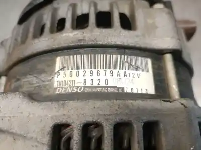 İkinci el araba yedek parçası alternatör için jeep compass (mp, m6, mv, m7) 2.0 crd 4x4 oem iam referansları p56029679aa tn1042118320 denso 56029679aa