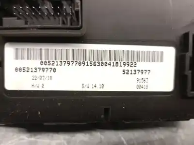 Second-hand car spare part electronic module for fiat 500 (312_) electric (ev) oem iam references 00521379770  