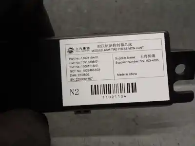 Pezzo di ricambio per auto di seconda mano modulo elettronico per mg rover mg zs suv 1.0 t-gdi riferimenti oem iam 11021104  7224034785