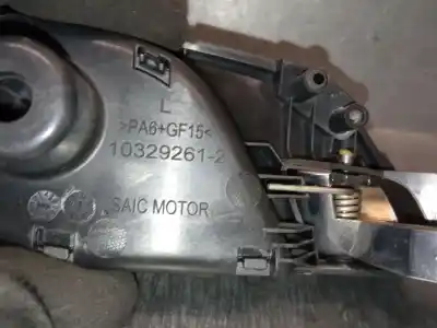 Автозапчастина б/у ліва задня внутрішня ручка для mg rover mg zs suv 1.0 t-gdi посилання на oem iam 10329261  10329261